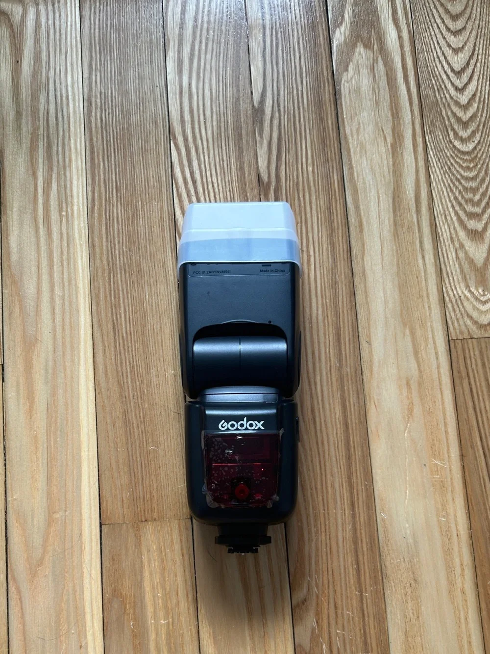Sony V860II TTL Shoe Mount Flash - Black with White Diffuser